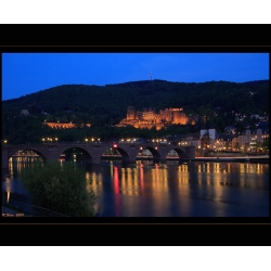 Heidelberg bei Nacht 2